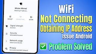 WiFi Obtaining IP Address Problem Solve on Android? Try This Easy Fix!