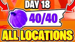 (DAY 18) How To Find ALL 40 PURPLE PUMPKIN LOCATIONS In Adopt Me Halloween Event 2024! Roblox