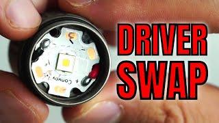 How To Swap Flashlight Driver/MCPCB: Basic Tutorial