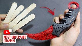 Easiest way on How I make my Popsicle CS:GO Karambit WITHOUT POWERTOOLS