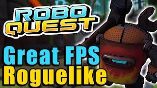 Incredible FPS Roguelike Where You're a Cute Robot | RoboQuest