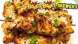 The Only Bang Bang Chicken Skewers Recipe You'll Ever Need