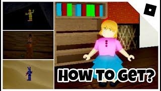 How to get "Secret Character 4" Badge + Elizabeth Afton Skin in Afton's Family Diner [ROBLOX]