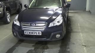 Улучшаем свет Subaru Outback IV-замена ксенона на BI LED HELLA 3R LED + HPL Crossfire