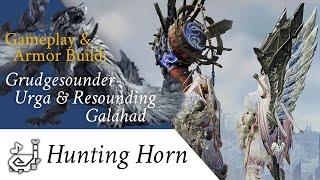 Dual Horn Setup • Heal & DPS • Hunting Horn Gameplay & Armor Build • Monster Hunter Wilds