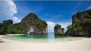 Пляж острова Ко Хонг, Краби, -одного из лучших островов Таиланда (The beach of Ko Hong,Thailand )