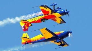 Extra 300L Aerobatic Formation Airshow Flight - Hawks of Romania - AFW2014