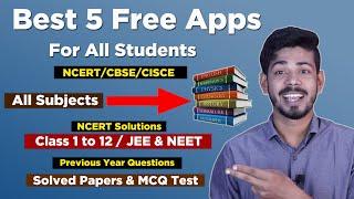 NCERT Book Apps - Best 5 Free apps for Students for Books and Solutions in 2022