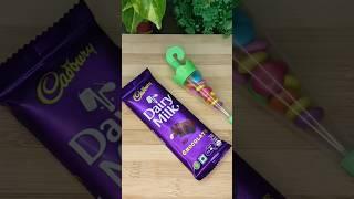 Daily Milk Chocolate Or Umbrella Gems Chocolate Popsicle #shorts #youtubeshorts