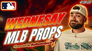 MLB Player Props Today 6/18/2025 | FREE MLB Best Bets, Predictions, and Player Props!