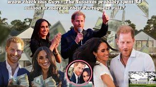 WOW They are going ,The Sussexes' Lavish $4 Million Portuguese Villa: A Deep Dive ,