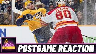 Flames @ Predators Postgame Reaction | FN After Burner - Game 29