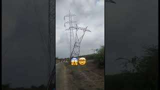 Electric tower ️ collapsed