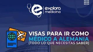 Tipos de Visas para ir a Alemania como Médico‍️  Y cuál es la mejor?!