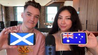 [ASMR] Scottish VS Australian Slang! (ft. @ASMRJADE)