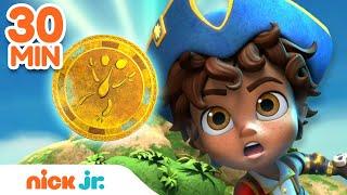 Santiago Finds Pirate Medallions! w/ Lorelai & Tomás | 30 Minute Compilation | Nick Jr.