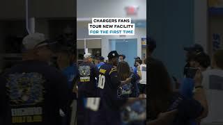 chargers fans at the new facility #shorts