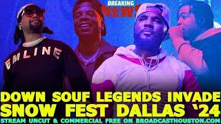 JEEZY, JUVENILE, PLIES, WEBBIE Brought THE WHOLE CITY OUT & DFW Got RATCHET @ Snow Fest 2024