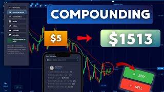 Turning $5 into $1513: My Proven Compounding Method | Binary Options | Pocket Option