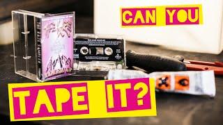 fixing a ripped audio cassette