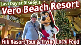 Disney's Vero Beach Resort | Full Resort Tour & Dinner at Ocean Grill