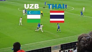 Uzbekistan vs Thailand | AFC Asian Cup Qatar 2023 | Round of 16 | Uzbekistan 2 - 1 Thailand