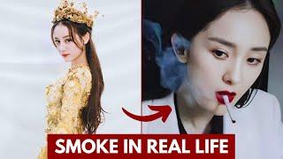 TOP CHINESE ACTRESS WHO SMOKE IN REAL LIFE | CHINESE ACTRESS SMOKING #chinesedrama