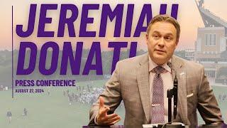 TCU AD Jeremiah Donati Media Availability | August 27, 2024