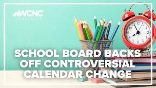 Union County NC school board abandons controversial calendar change