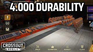 4.000 Durability + White Weapon • Sword Build #2 • Crossout Mobile