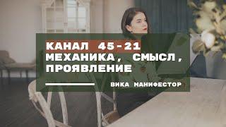 Канал 45-21. Канал Денег, Дизайн материалиста