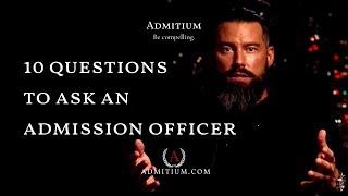 10 Questions to Ask an Admission Officer | Ex-Stanford AO