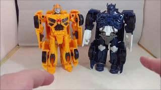 Chuck's Reviews Transformers The Last Knight All Spark Tech Bumblebee and Barricade