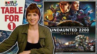 Undaunted 2200: Callisto - Full Solo Play Through