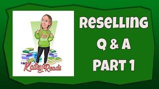 KateyReads Q&A Part 1 | Answering Book, Reselling and Personal Questions