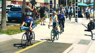 South Waterfront – Pier J Bike and Pedestrian Path Opens at Port of Long Beach