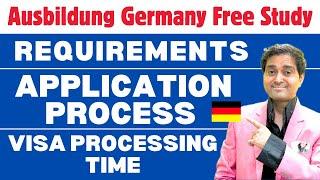 Ausbildung Requirements in Germany | Application Process | Visa Processing Time | No Fee | No IELTS