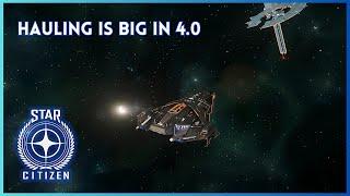 HAULING for BIG Profits in 4.0 (Star Citizen)