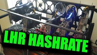 LHR CARDS - Crypto Mining Performance on My Rigs