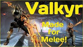 Valkyr Prime is my FAVORITE Melee frame! Warcry build and way more, all to feed your Melee!