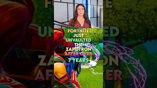 Fortnite Just Unvaulted the Zapotron after over 7 Years