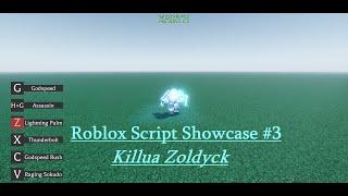 Roblox Script Showcase#3 Killua Zoldyck