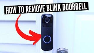How To Remove Blink Doorbell