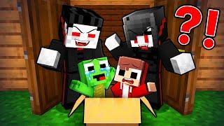 JJ and Mikey Adopted by EVIL VAMPIRE Family in Minecraft - Maizen