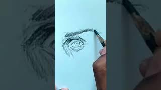 #shorts  | How To Draw Awesome Eye ? | Ajay Gupta