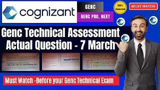 Cognizant Actual Coding Questions from technical Assessment | Cognizant GenC Assessment 2025 | PYQ