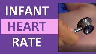 Newborn Infant Heart Rate Assessment | Pediatric Nursing Skill