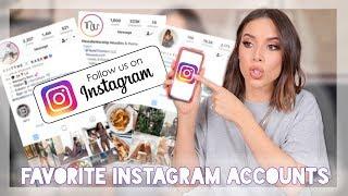 MY TOP INSTAGRAM ACCOUNTS (LIFESTYLE, FITNESS, FASHION)