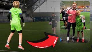 Watch 10-Year-Old Keeper Train Like a Pro with NONSTOPgoalkeeper