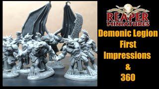 Reaper Miniatures, Demonic Legion, D&D